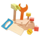 Max Wooden Construction Tools Toy Nuts Hammer Saw Set Kids Educational Toys