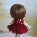 Max Adorable Doll Short Hair Bob Wig 1/8 BJD Doll Making Supplies Brown