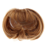Max Adorable Doll Short Hair Bob Wig 1/8 BJD Doll Making Supplies Brown