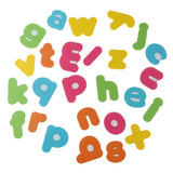 Maxbell Sorting Board Stacking Blocks Matching Wooden Board Lower Case Letters Block