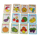 Maxbell Sorting Board Stacking Blocks Matching Wooden Board Uppercase Letter Block