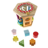 Maxbell Children Wooden Toy Multi-function Hexahedral Building Block Kids Gifts A