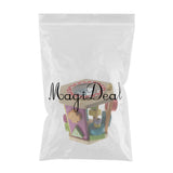 Maxbell Children Wooden Toy Multi-function Hexahedral Building Block Kids Gifts A
