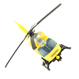 Maxbell 1:43 Scale Diecast Helicopter Model Toy Pull Back Toy for Kids Boys Yellow