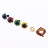 Max 100pcs Safety Doll Eyes for DIY Teddy Bear Doll Toy Washer 14mm Multicolored