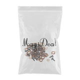 Max 100pcs Safety Doll Eyes Eyelid for DIY Teddy Bear Doll Toy Washers 12mm Clear