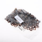 Max 100pcs Safety Doll Eyes Eyelid for DIY Teddy Bear Doll Toy Washers 12mm Clear