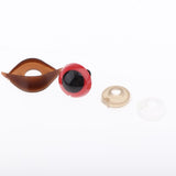 Max 100pcs Safety Doll Eyes Eyelid for DIY Teddy Bear Doll Toy Washers 14mm Red