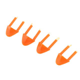 Maxbell Bag of 100 Pieces Plastic Safety Eyes Nose, For Bear Doll Stuffed Animal DIY Craft 12mm, Orange