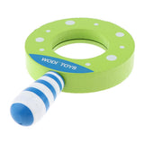 Max Wooden Children Magnifying Glass Fun Toy for Exploring Bugs Insect Green