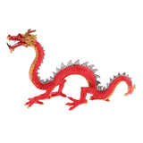 Max Realistic Animals Figures Plastic Wildlife Animal Figurine Toys Red Dragon