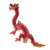 Max Realistic Animals Figures Plastic Wildlife Animal Figurine Toys Red Dragon