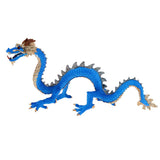 Max Realistic Animals Figures Plastic Wildlife Animal Figurine Toys Blue Dragon