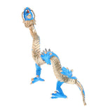 Max Realistic Animals Figures Plastic Wildlife Animal Figurine Toys Blue Dragon