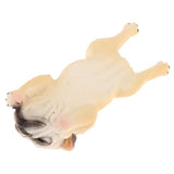 Max Realistic French Bulldog Animal Model Figures Kids Toy Gift  yellow