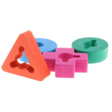 Max Wooden Shape Geometic Sorting Stacker Montessori Toy for Kids Develop Caterpillar