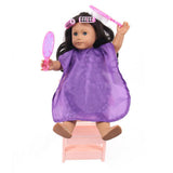 Max 18 inch Doll Pink Hair Accessories Comb Mirror Set for American Doll