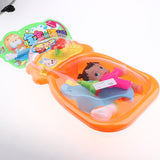 Maxbell Bathtub Doll Bath Toy For Floating Water Child Educational Toys Girl Doll