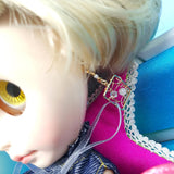 Max Fashion Doll Charming Earrings for Blythe Dolls Girl Jewelry Accessories C