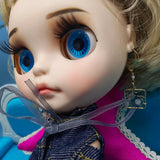 Max Fashion Doll Charming Earrings for Blythe Dolls Girl Jewelry Accessories C