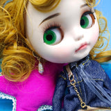 Max Fashion Doll Charming Earrings for Blythe Dolls Girl Jewelry Accessories D