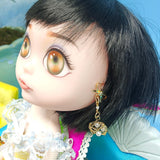 Max Fashion Doll Charming Earrings for Blythe Dolls Girl Jewelry Accessories F