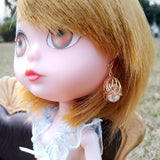 Max Fashion Doll Charming Earrings for Blythe Dolls Girl Jewelry Accessories G