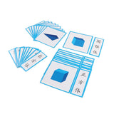 Max Montessori Printed Paper Cards Learning Educational Toys Geometry