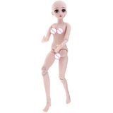 Max 1/3 Jointed Female Doll Body Part w/ Head for BJD Doll Replacement(No Music)