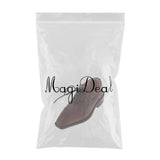 Max Doll Lace up PU Leather Shoes for 1/3 BJD Uncle Dolls Accessory Brown