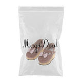 Max Lovely Doll Slipsole Bow PU Leather Shoes for Blythe Dolls Accessory Brown