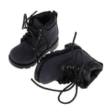 Max Lovely Doll PU Leather Shoes Boots for 12inch Dolls Dress up Accessory