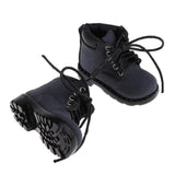 Max Lovely Doll PU Leather Shoes Boots for 12inch Dolls Dress up Accessory