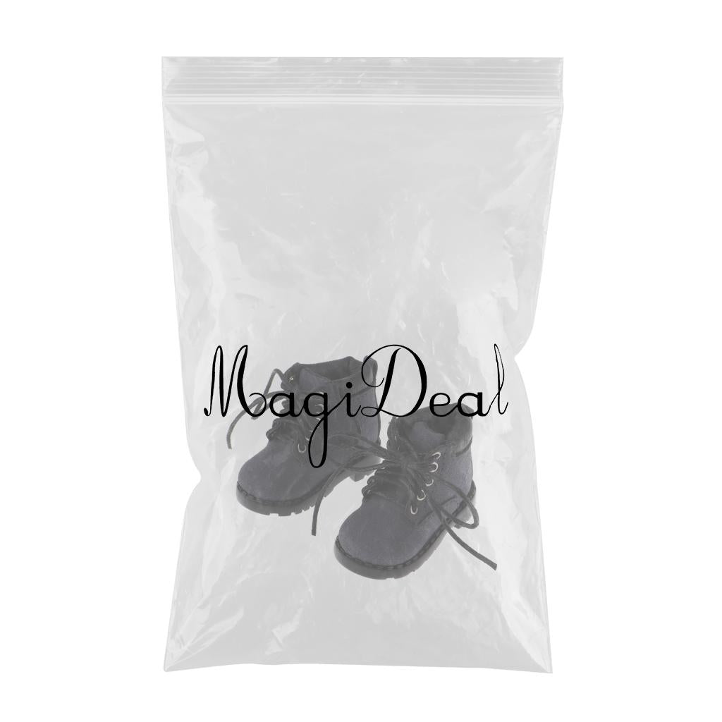 Max Lovely Doll PU Leather Shoes Boots for 12inch Dolls Dress up Accessory