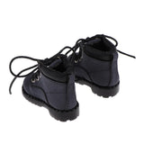 Max Lovely Doll PU Leather Shoes Boots for 12inch Dolls Dress up Accessory