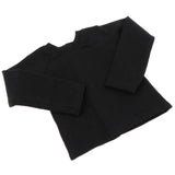 Max Fashion Long Sleeve T-Shirt for 1/4 BJD XinYi Doll Dress Up Accs Black