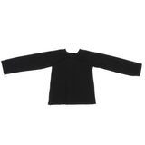 Max Fashion Long Sleeve T-Shirt for 1/4 BJD XinYi Doll Dress Up Accs Black