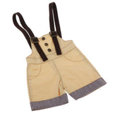 Max 1/4 BJD Doll Outfit Doll Suspender Trousers Pants Accessories Yellow