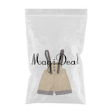 Max 1/4 BJD Doll Outfit Doll Suspender Trousers Pants Accessories Yellow