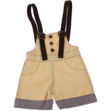 Max 1/4 BJD Doll Outfit Doll Suspender Trousers Pants Accessories Yellow
