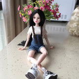 Max 1/4 BJD Doll Outfit Doll Suspender Trousers Pants Accessories Yellow