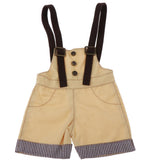 Max 1/4 BJD Doll Outfit Doll Suspender Trousers Pants Accessories Yellow