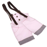 Max 1/4 BJD Doll Outfit Doll Suspender Trousers Pants Accessories Pink