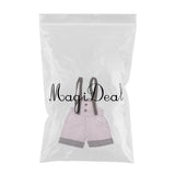 Max 1/4 BJD Doll Outfit Doll Suspender Trousers Pants Accessories Pink