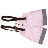 Max 1/4 BJD Doll Outfit Doll Suspender Trousers Pants Accessories Pink