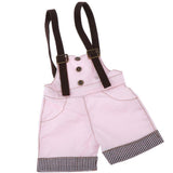 Max 1/4 BJD Doll Outfit Doll Suspender Trousers Pants Accessories Pink