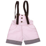 Max 1/4 BJD Doll Outfit Doll Suspender Trousers Pants Accessories Pink