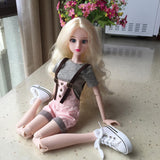 Max 1/4 BJD Doll Outfit Doll Suspender Trousers Pants Accessories Pink