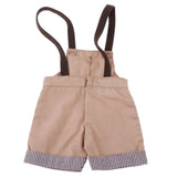 Max 1/4 BJD Doll Outfit Doll Suspender Trousers Pants Accessories Khaki