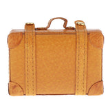 Max 1/6 Scale Dollhouse Miniature Vintage Suitcase Luggage for BJD Doll Yellow